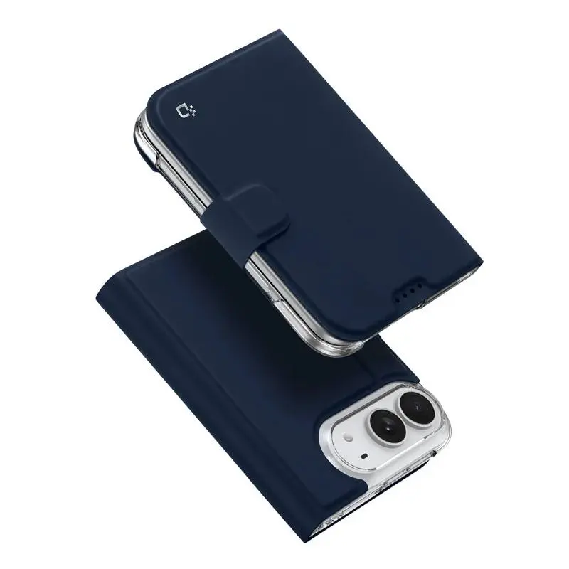 Apple iPhone Duo - Dux Ducis Skin Pro Series Dark Blue MagStand