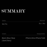Apple iPhone Duo - Dux Ducis Skin Pro Series Noir MagStand – Bild 11