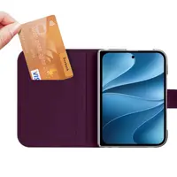 Apple iPhone Duo - Dux Ducis Skin Pro Series rosso vinaccia MagStand – Bild 3