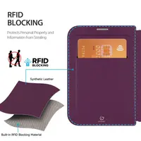 Apple iPhone Duo - Dux Ducis Skin X Pro Series Rosso vinaccia – Bild 7