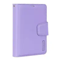 Apple iPhone Duo - Hanman Mill Flip Case mit 3 Kartenfächern, Lavendel – Bild 1