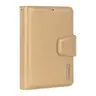 Apple iPhone Duo - Hanman Mill Flip Case with 3 card slots, gold