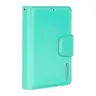 Apple iPhone Duo - Hanman Mill Flip Case with 3 card slots, turquoise
