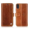 Apple iPhone X/XS - Pierre Cardin Flipcase braun (PCL-P05)