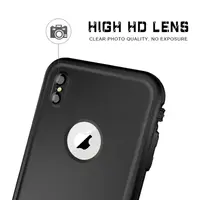 Apple iPhone X / XS - Redpepper IP68 Dot+ Series Wasserdichtes Outdoor Case, schwarz – Bild 5
