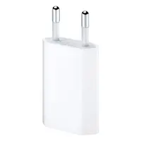 Apple Ladegerätestecker 5W A1400 / Netzteil, weiss, original – Bild 1
