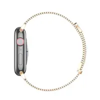 Apple Watch - Cinturino DUX Milanese Versione Pro - 42mm/44mm/45mm/46mm(10.Gen)/49mm, Oro – Bild 4