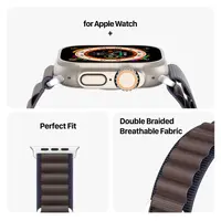 Apple Watch - Cinturino DUX versione GS - 38mm/40mm/41mm/42mm(10.Gen) Blu scuro – Bild 9