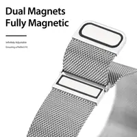 Apple Watch - Cinturino DUX versione milanese - 42mm/44mm/45mm/46mm(10.Gen)/49mm, argento – Bild 3