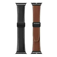 Apple Watch - Cinturino in vera pelle DUX Gadget Series (38MM - 42MM), versione YA, nero – Bild 7