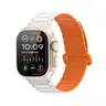 Apple Watch - Cinturino versione DUX KJ (42-49 mm) Bianco-Arancione
