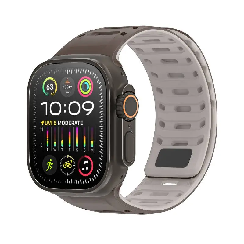 Apple Watch - DUX CS Version Strap (42mm/44mm/45mm/46mm(10.Gen)/49mm) Marron