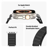 Apple Watch - DUX GS Version Strap - 38mm/40mm/41mm/42mm(10.Gen) Black – Bild 9
