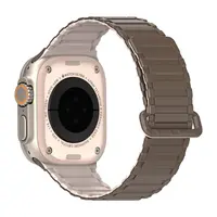Apple Watch - DUX KJ Version Strap (42-49mm) Brown Grey – Bild 2