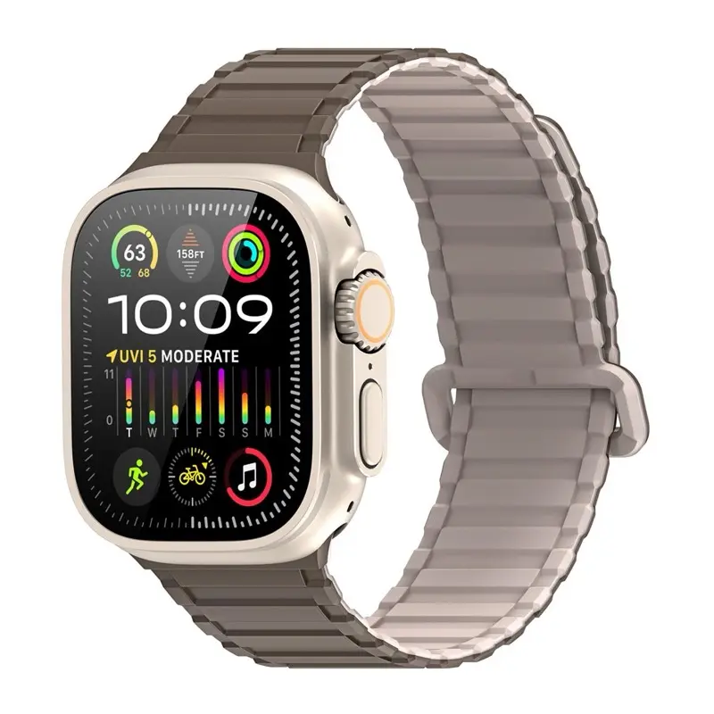 Apple Watch - DUX KJ Version Strap (42-49mm) Brown Grey