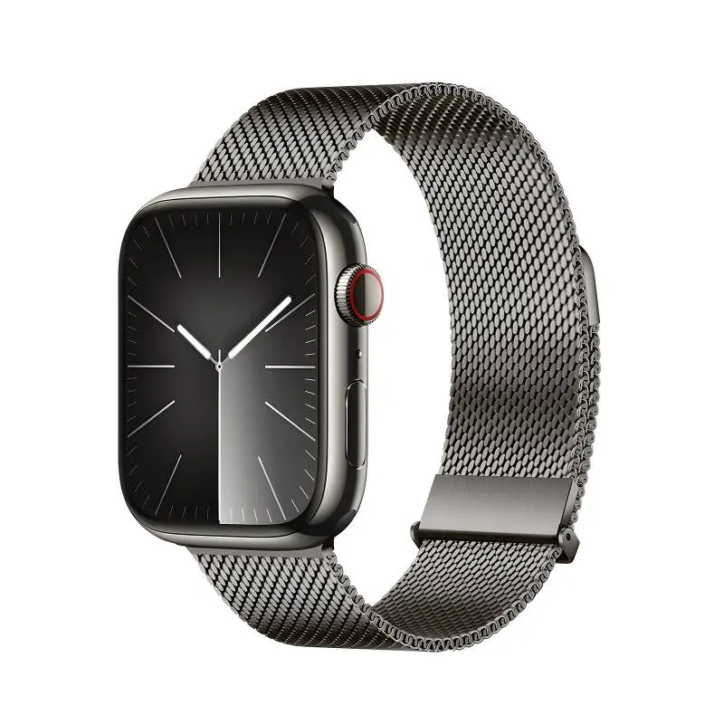 Apple Watch - DUX Milanese Pro Version Strap - 42mm/44mm/45mm/46mm(10.Gen)/49mm, dark gray