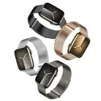 Apple Watch - DUX Milanese Pro Version Strap - 42mm/44mm/45mm/46mm(10.Gen)/49mm, Gold – Bild 5