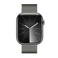 Apple Watch - DUX Milanese Pro Version Strap - 42mm/44mm/45mm/46mm(10.Gen)/49mm, Gris foncé – Bild 3