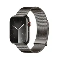 Apple Watch - DUX Milanese Pro Version Strap - 42mm/44mm/45mm/46mm(10.Gen)/49mm, Gris foncé – Bild 1