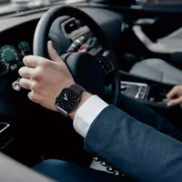 Apple Watch - DUX Milanese Version Strap - 42mm/44mm/45mm/46mm(10.Gen)/49mm, Schwarz – Bild 8