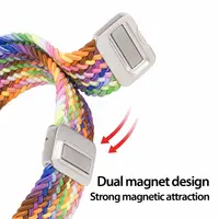 Apple Watch - DUX Mix Pro Version Strap (38-41mm) - Mehrfarbig (New Rainbow) – Bild 5