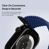 Apple Watch - DUX Mixure Ultra Series - 42mm/44mm/45mm/46mm(10.Gen)/49mm, Dunkelblau – Bild 9