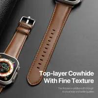 Apple Watch - DUX YS Version Strap (42mm/44mm/45mm/46mm(10.Gen)/49mm) Braun – Bild 5