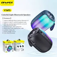 Awei altoparlante wireless Y525 con RGB nero – Bild 2