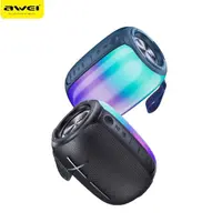 Awei altoparlante wireless Y525 con RGB nero – Bild 1