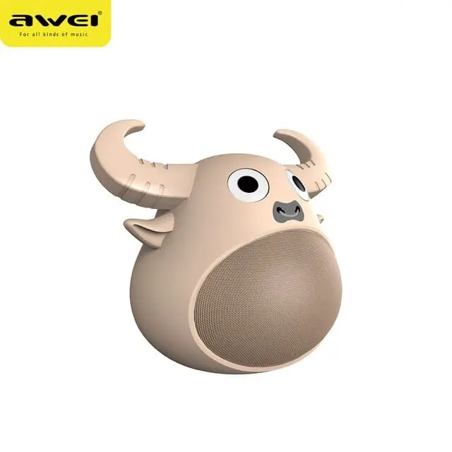 Awei - Portable mini wireless speaker - Bull style - Y335, khaki