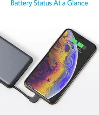 Banque d'énergie ANKER 10.000mAh + câble Lighnting PowerCore Pro, noir – Bild 3