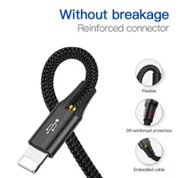 Baseus - 4-in-1 fast charging cable for iP+Type-C(2)+Micro, 3.5A 1.2m, Black (CA1T4-B01) – Bild 6