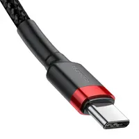 Baseus - Cafule - Cavo di ricarica rapida Type-C PD2.0 60W, 1 m, rosso + nero (CATKLF-G91) – Bild 6