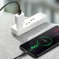 Baseus - Cafule HW - Câble de recharge rapide USB Type-C, 40W 1m, gris-noir (CATKLF-PG1) – Bild 9