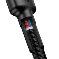Baseus - Cafule - Type-C PD2.0 60W fast charging cable, 1m, red + black (CATKLF-G91) – Bild 9