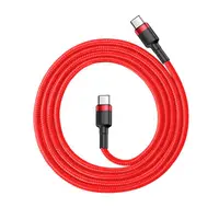 Baseus - Cafule - Type-C PD2.0 60W fast charging cable, 1m, red (CATKLF-G09) – Bild 6