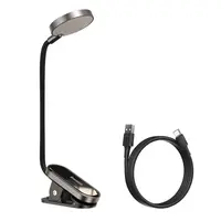 Baseus - Comfort - Mini reading lamp, dark gray (DGRAD-0G) – Bild 1