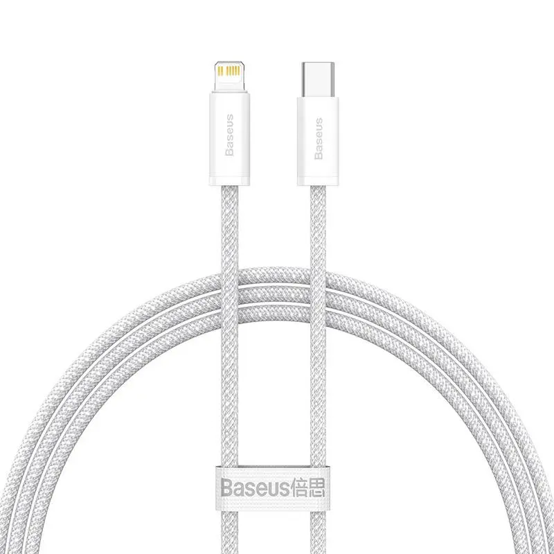 Baseus - Dynamic Serie - Câble de charge rapide Type-C vers iP, 20W 1m, Blanc (CALD000002)