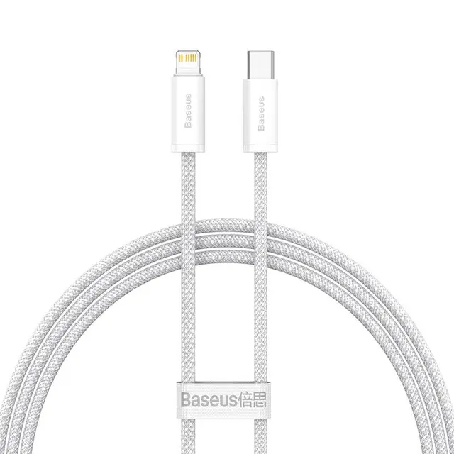 Baseus - Dynamic Serie - Câble de charge rapide Type-C vers iP, 20W 1m, Blanc (CALD000002)