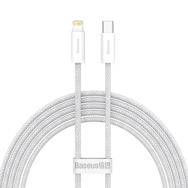 Baseus - Dynamic Series - Fast charging cable Type-C to iP, 20W 2m, White (CALD000102)