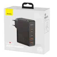 Baseus - GaN2 Pro - Fast charger 2C+2U, 100W EU, Black (CCGAN2P-L01) – Bild 5