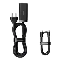 Baseus - GaN3 Pro - Chargeur rapide de bureau 2U+2C, 100W EU, noir (CCGP000101) – Bild 7