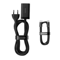 Baseus - GaN3 Pro - Desktop fast charger 2C+2U, 65W EU, Black (CCGP040101) – Bild 4