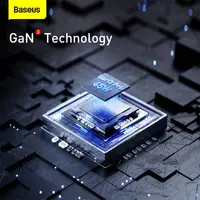 Baseus - GaN3 Pro - Desktop Schnellladegerät 2C+2U, 65W EU, Schwarz (CCGP040101) – Bild 7