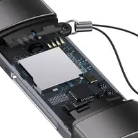 Baseus - Lite Serie - USB-A & Typ-C Kartenleser für SD/TF, Grau (WKQX060113) – Bild 7
