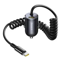 Baseus - Mini caricatore da auto Tiny Star, USB-C, 30W, nero – Bild 1