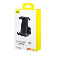 Baseus QuickGo Series - Support de téléphone portable pour vélo, noir (C40561500113-00) – Bild 6