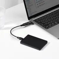 Baseus - Série Ingenuity - Mini adaptateur OTG type-C vers USB-A 3.1, noir (ZJJQ000001) – Bild 4