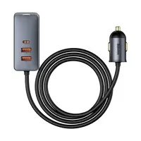 Baseus - Share Together PPS - Caricatore rapido multiplo per auto, 120W 2U+2C, grigio (CCBT-A0G) – Bild 4
