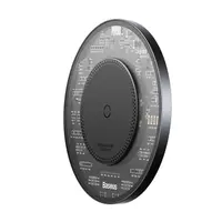 Baseus - Simple 2 - Kabelloses Ladegerät, 15W, Schwarz (CCJJ050001) – Bild 8